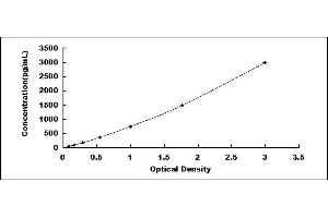 Typical standard curve (HMGB1 ELISA 试剂盒)