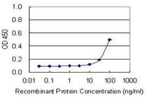 Detection limit for recombinant GST tagged GPC5 is 3 ng/ml as a capture antibody. (GPC5 抗体  (AA 1-572))
