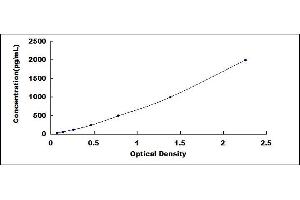 Typical standard curve (BDNF ELISA 试剂盒)