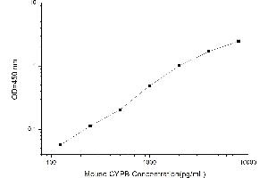 Typical standard curve (PPIB ELISA 试剂盒)
