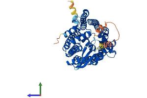 Protein Structure (PS) image for Zinc Metalloproteinase, Ste24 (Zmpste24) (AA 1-475) protein (His tag) (ABIN7558383)