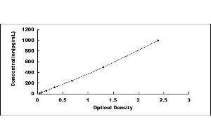 Typical standard curve (FGF17 ELISA 试剂盒)