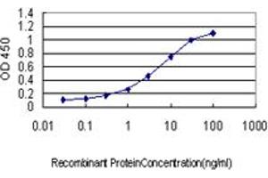 Detection limit for recombinant GST tagged ADH4 is approximately 0. (ADH4 抗体  (AA 52-150))