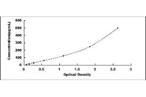 Typical standard curve (IL-10 ELISA 试剂盒)