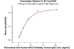 ELISA image for Glypican 3 (GPC3) (AA 25-559) (Active) protein (His tag) (ABIN5526592)