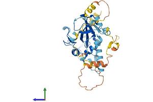 Protein Structure (PS) image for ATG3 Autophagy Related 3 (ATG3) (AA 1-314) protein (His tag) (ABIN7552484)