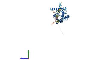 AlphaFold protein structure predicition of Human Recombinant HTR5A Protein, UniprotID P47898