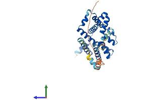 Protein Structure (PS) image for Transmembrane Protein 38B (TMEM38B) (AA 1-292) protein (His tag) (ABIN7561244)