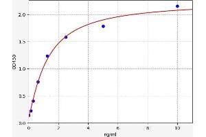 Typical standard curve (CD48 ELISA 试剂盒)