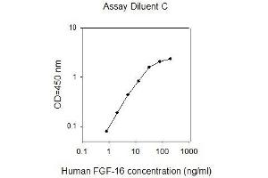 ELISA image for Fibroblast Growth Factor 16 (FGF16) ELISA Kit (ABIN4882855) (FGF16 ELISA 试剂盒)