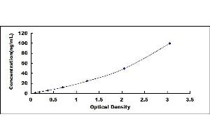 Typical standard curve (PC ELISA 试剂盒)