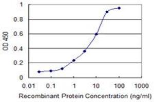 Detection limit for recombinant GST tagged TNF is 0. (TNF alpha 抗体  (AA 1-233))