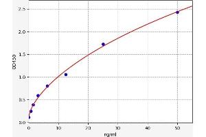 Typical standard curve (COL18A1 ELISA 试剂盒)