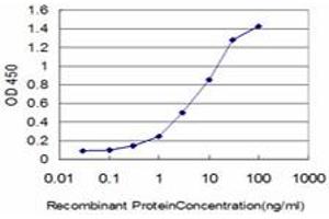 Detection limit for recombinant GST tagged FGR is approximately 0. (Fgr 抗体  (AA 1-90))