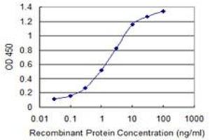 Detection limit for recombinant GST tagged ERAF is 0. (aHSP 抗体  (AA 1-102))