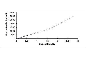 Typical standard curve (CD83 ELISA 试剂盒)