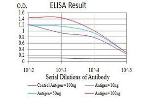 ELISA image for anti-B-Cell CLL/lymphoma 11B (Zinc Finger Protein) (BCL11B) (AA 1-150) antibody (ABIN5611301)