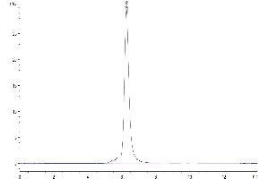 Size-exclusion chromatography-High Pressure Liquid Chromatography (SEC-HPLC) image for CD3D & CD3E protein (His tag) (ABIN7274136)