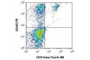 Flow Cytometry (FACS) image for anti-Chemokine (C-C Motif) Receptor 6 (CCR6) antibody (PE) (ABIN2662508) (CCR6 抗体  (PE))