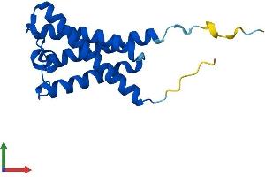 Protein Structure (PS) image for SYS1 Golgi-Localized Integral Membrane Protein Homolog (SYS1) (AA 1-156) protein (His tag) (ABIN7558178)