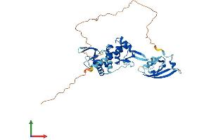Protein Structure (PS) image for DEP Domain Containing mTOR-Interacting Protein (DEPTOR) (AA 1-409) protein (His tag) (ABIN7547129)