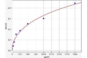 Typical standard curve (MCL-1 ELISA 试剂盒)