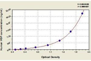 Typical standard curve (VGF ELISA 试剂盒)