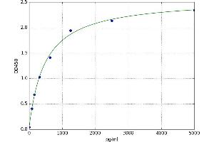 A typical standard curve