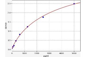 Typical standard curve (CDK16 ELISA 试剂盒)