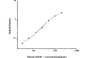 Typical standard curve (COL6a3 ELISA 试剂盒)