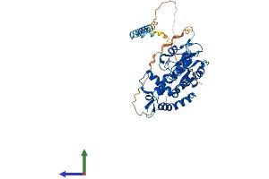 Protein Structure (PS) image for Heparan Sulfate (Glucosamine) 3-O-Sulfotransferase 3B1 (HS3ST3B1) (AA 1-390) protein (His tag) (ABIN7561841)