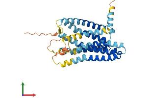 Protein Structure (PS) image for Olfactory Receptor, Family 2, Subfamily W, Member 1-Like (OR2W3) (AA 1-314) protein (His tag) (ABIN7550518)