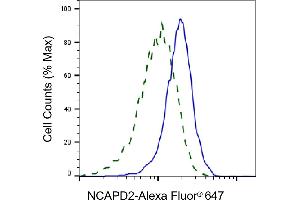 Validation of NCAPD2 knockdown using flow cytometry. (Recombinant NCAPD2 抗体)