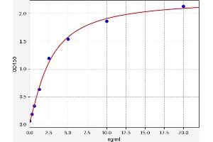Typical standard curve (INSL4 ELISA 试剂盒)