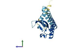 AlphaFold protein structure predicition of Human Recombinant CHIC2 Protein, UniprotID Q9UKJ5