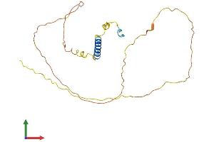 AlphaFold protein structure predicition of Human Recombinant GAP43 Protein, UniprotID P17677 (GAP43 Protein (AA 1-238) (His tag))