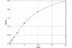 A typical standard curve (SPOCK2/Testican 2 ELISA 试剂盒)