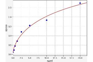 Typical standard curve (KAP ELISA 试剂盒)