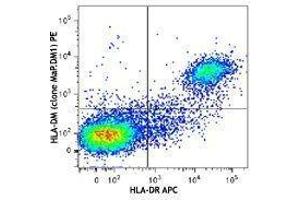 Flow Cytometry (FACS) image for anti-MHC Class II HLA-DM (HLA-DM) antibody (PE) (ABIN2662747) (HLA-DM 抗体  (PE))