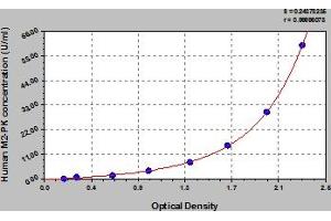 Typical Standard Curve (PKM ELISA 试剂盒)