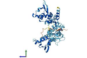 Protein Structure (PS) image for General Transcription Factor IIH, Polypeptide 4, 52kDa (GTF2H4) (AA 1-463) protein (His tag) (ABIN7562546)