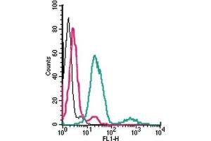 Flow Cytometry (FACS) image for anti-Transient Receptor Potential Cation Channel, Subfamily V, Member 2 (TRPV2) (AA 413-428), (Extracellular) antibody (FITC) (ABIN7043844)
