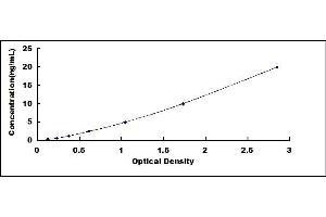 Typical standard curve (CLPS ELISA 试剂盒)