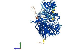 Protein Structure (PS) image for Phospholipase C, delta 4 (PLCD4) (AA 1-762) protein (His tag) (ABIN7554958)