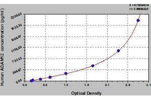 Typical Standard Curve (ADAM12 ELISA 试剂盒)