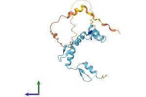 Protein Structure (PS) image for Zinc Finger Protein 41 (ZNF41) (AA 1-198) protein (His tag) (ABIN7545294)