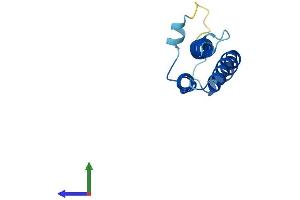 AlphaFold protein structure predicition of Human Recombinant TMEM18 Protein, UniprotID Q96B42
