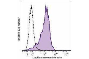 Flow Cytometry (FACS) image for anti-Lysosomal-Associated Membrane Protein 2 (LAMP2) antibody (PE) (ABIN2662421) (LAMP2 抗体  (PE))