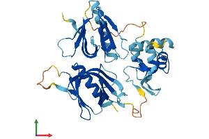 Protein Structure (PS) image for Pleckstrin (PLEK) (AA 1-350) protein (His tag) (ABIN7561510)