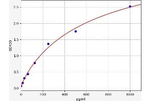 Typical standard curve (IFNA6 ELISA 试剂盒)